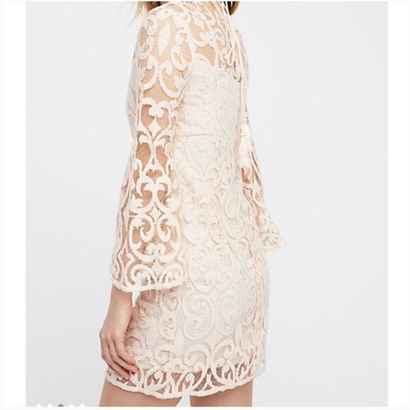 Free People North Star Sequined Mini Dress Size: 4 NWT - Picture 7 of 8